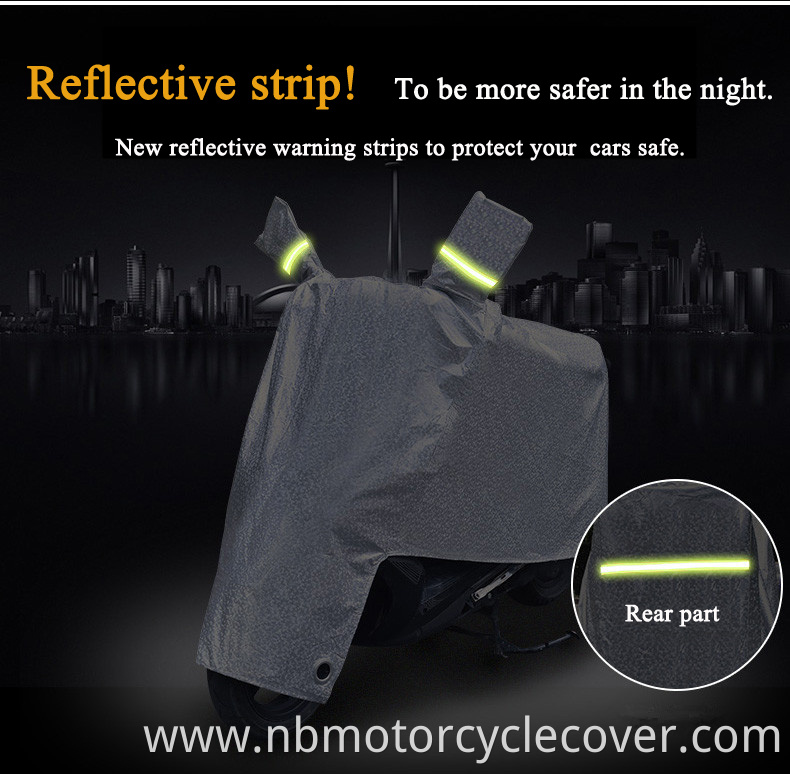 L XL XXL large size full body protection super stretch folding 210t cover motorcycle oxford